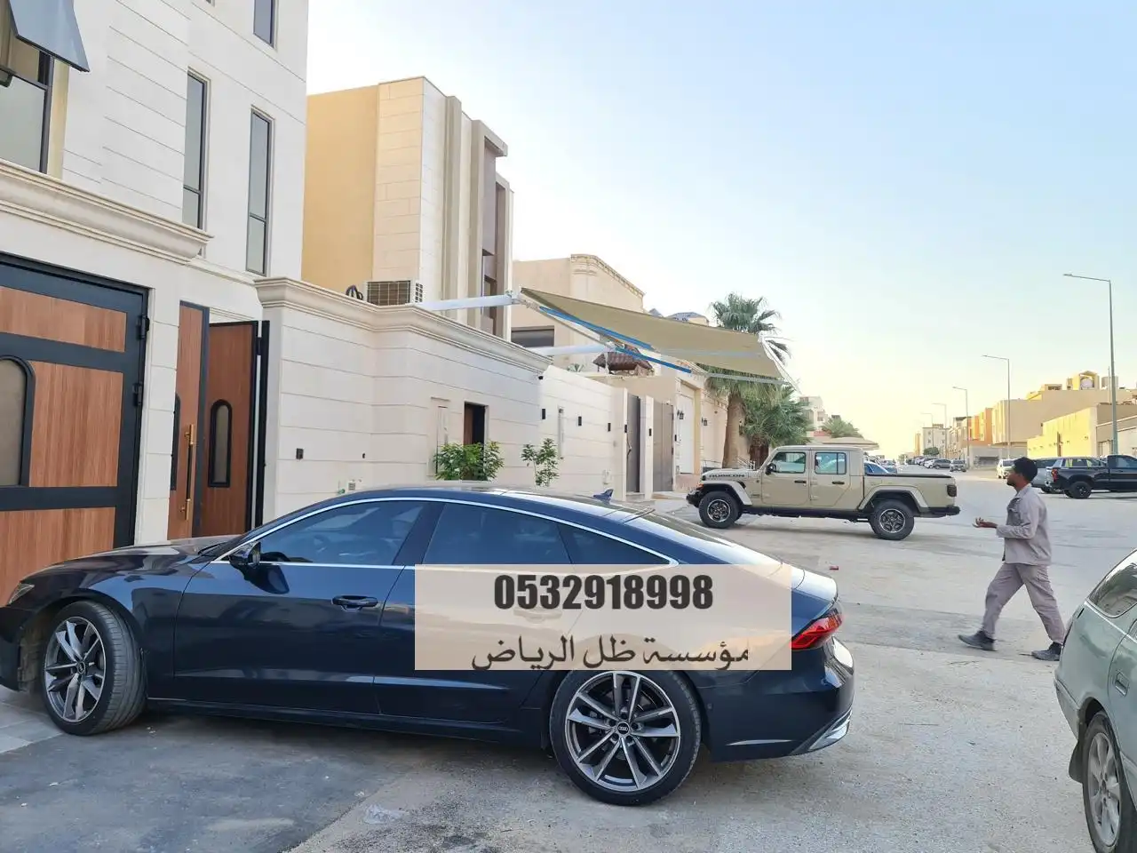 طريقة تركيب مظلة السيارة