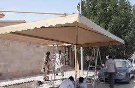 مظلات قماش للسيارات