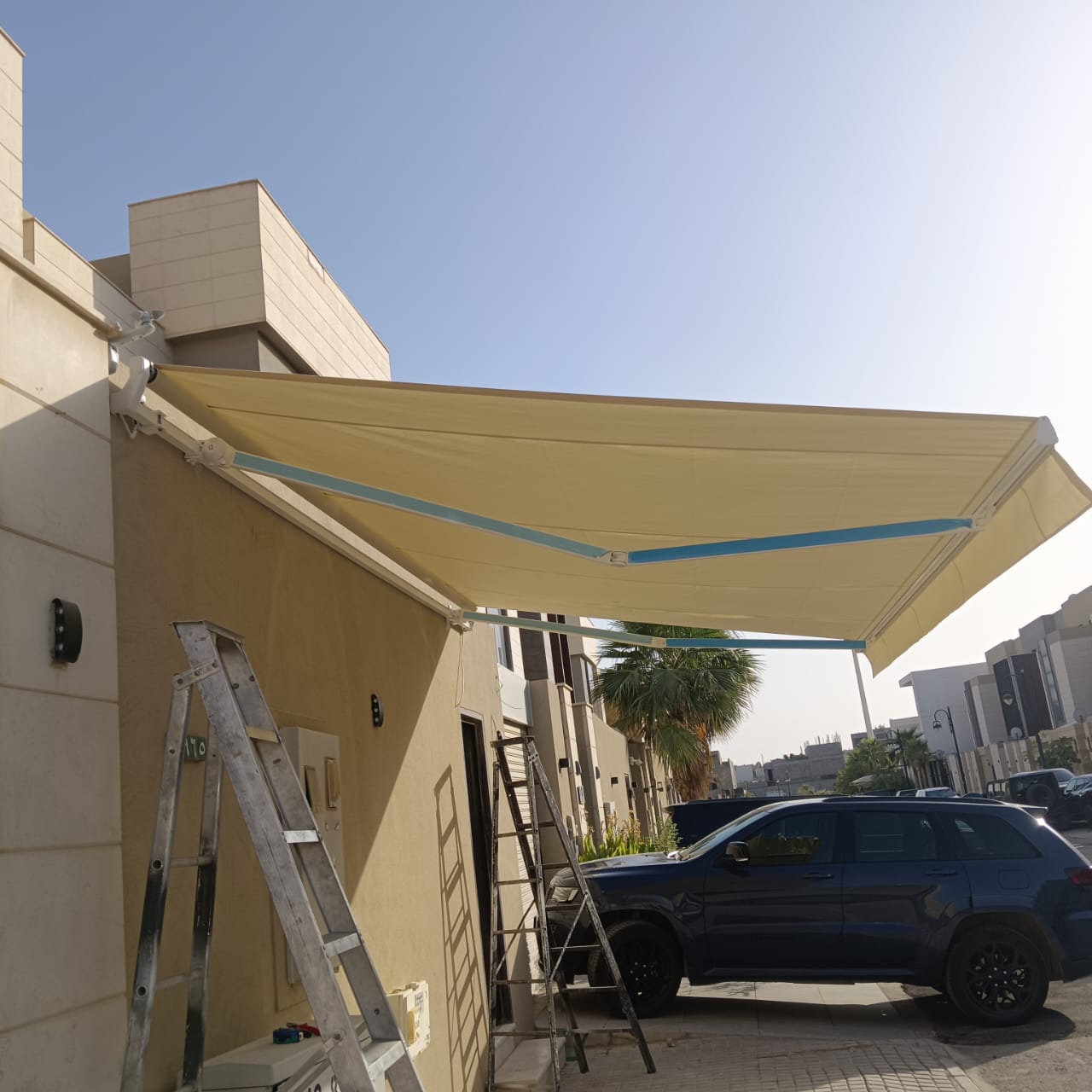 تركيب مضلات سيارات متحركة