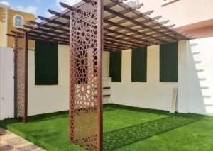 تركيب برجولة خشب