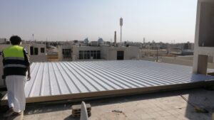 تركيب ساندوتش بانل في حي حطين