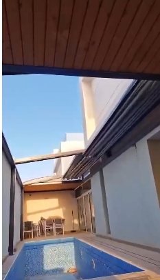 مظلات كهربائية للمسابح بالرياض