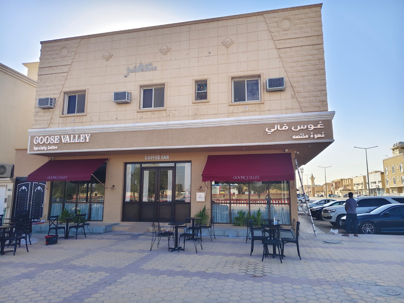 مظلات مطاعم خارجية