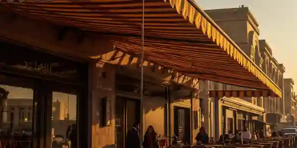 تركيب مظلات مقاهي الرياض