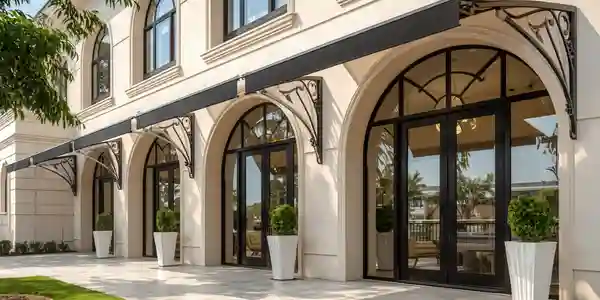 مظلات بيوت وفلل راقية