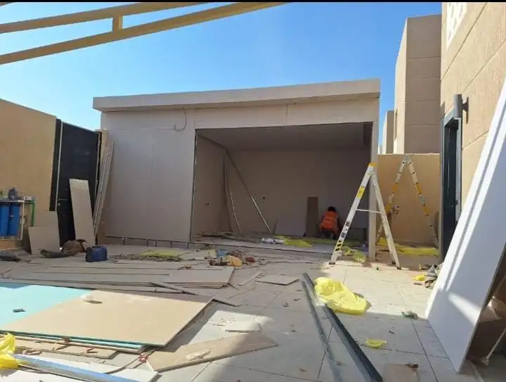 تركيب ملاحق اسمنت بورد بالرياض